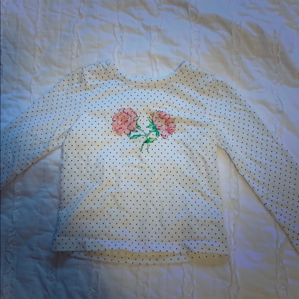 Floral long sleeve shirt